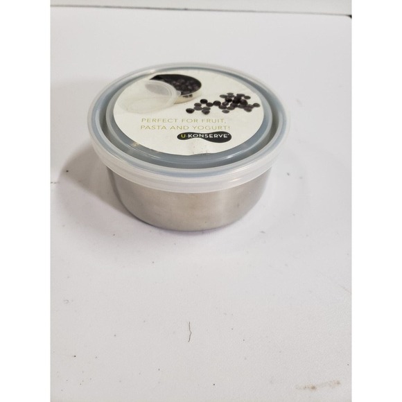 U Konserve UK031 Round Food Storage Container Medium‎ Stainless Steel Leakproof - Picture 2 of 5